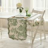 TOILE DE JOUY RUNNER GREEN