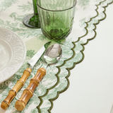 TOILE DE JOUY RUNNER GREEN