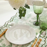 TOILE DE JOUY RUNNER GREEN